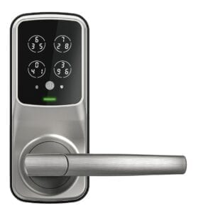 Lockly Lux Compact Satin Nickel